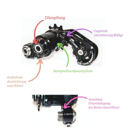 SB One Components at Draco Bikes - Chain Tensioner 3